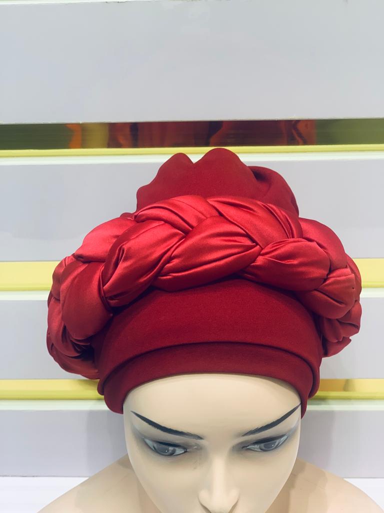 Weave Turban(Wine) – Mff Accessories and More